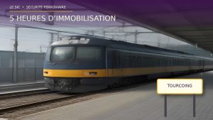 Train de voyageurs immobilisé à quai à Tourcoing – le SIC exige des mesures urgentes